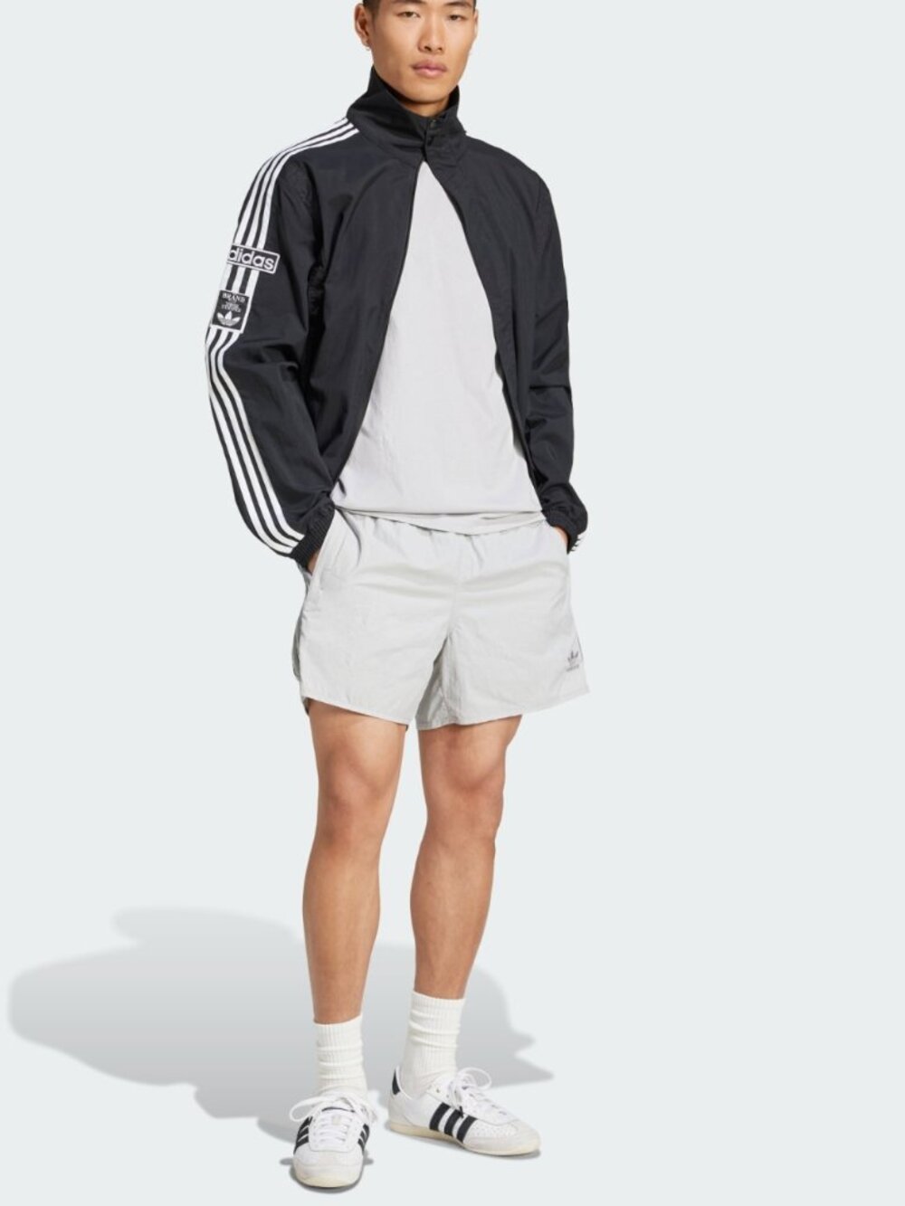 Adidas Adicolor Classics Sprinter Shorts Size S Grey